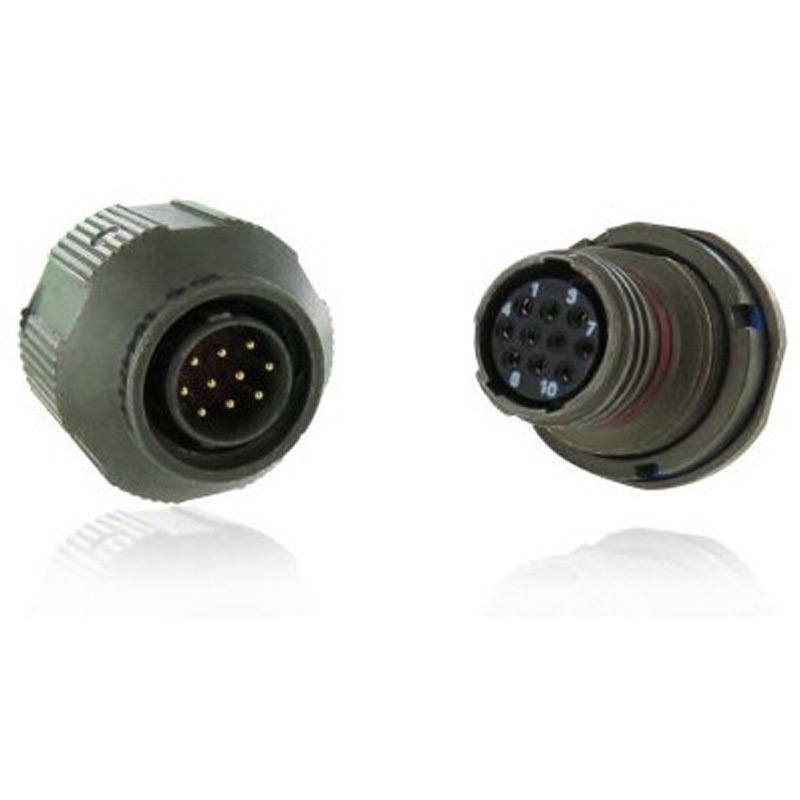 2M80500302ZNU157AA MIL規格丸型コネクタ 2M805 シリーズ メス 7極 1個 AMPHENOL 【通販モノタロウ】