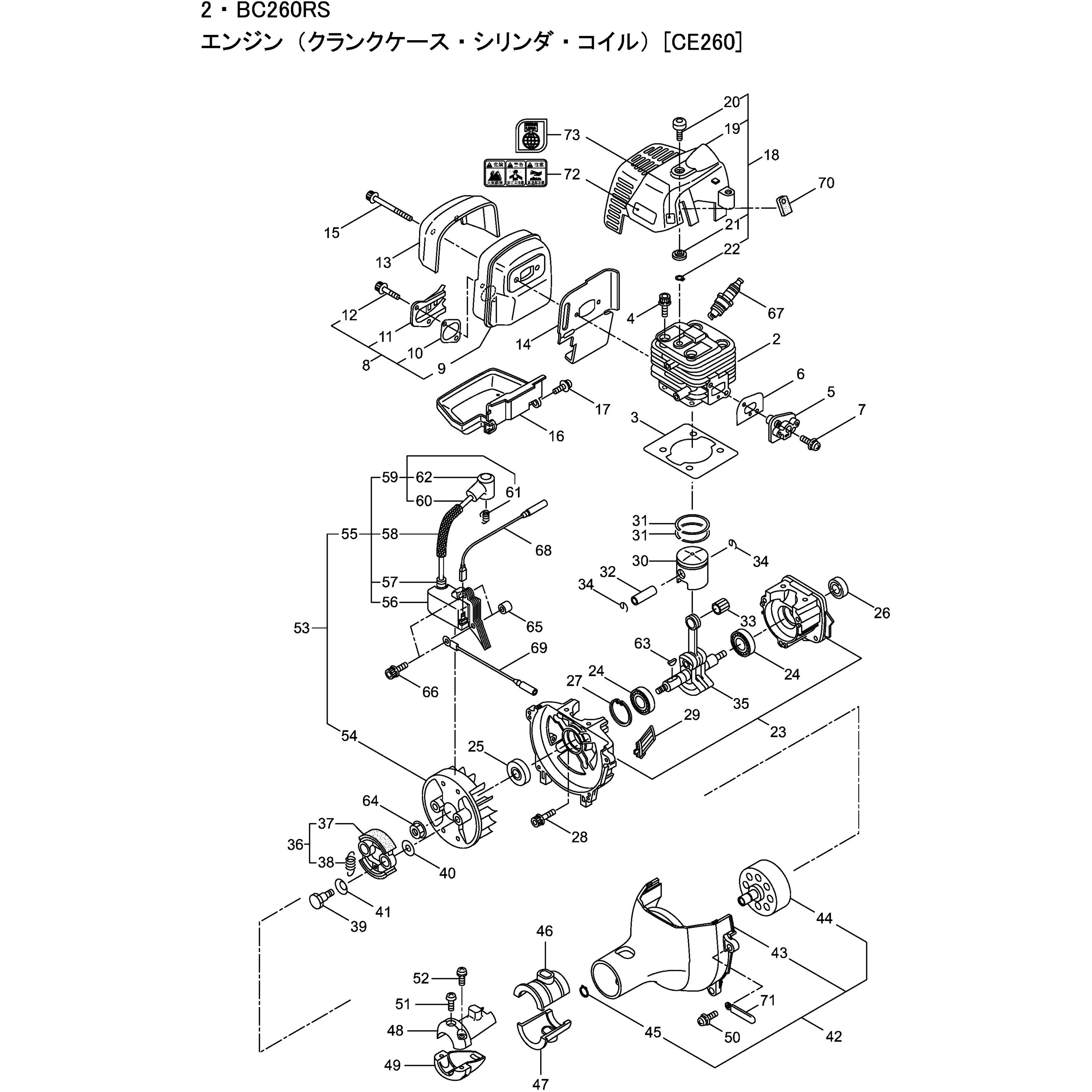 283729 マグネトアセンブリ BIGM(丸山製作所) 54～62フクム規格