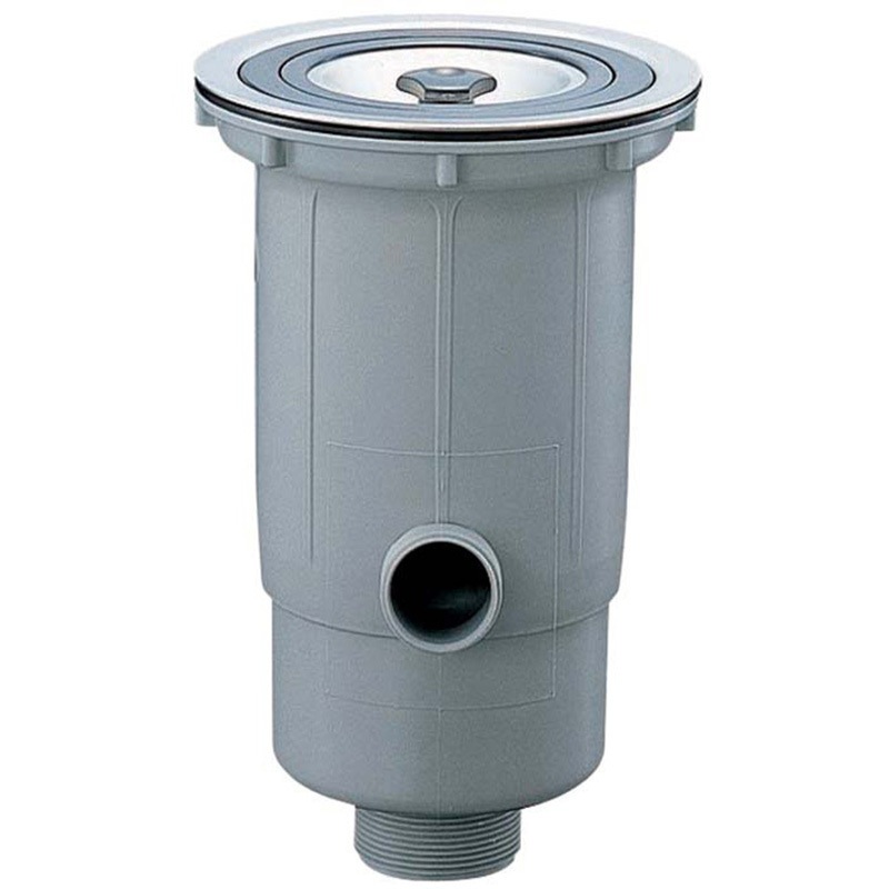 M14LW 流し台トラップ 二槽シンク ミヤコ 寸法180×275×50mm  M14LW