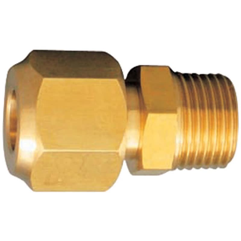 M154FKD フレアー式外ネジアダプタ ミヤコ 寸法19.05×3/4 M154FKD