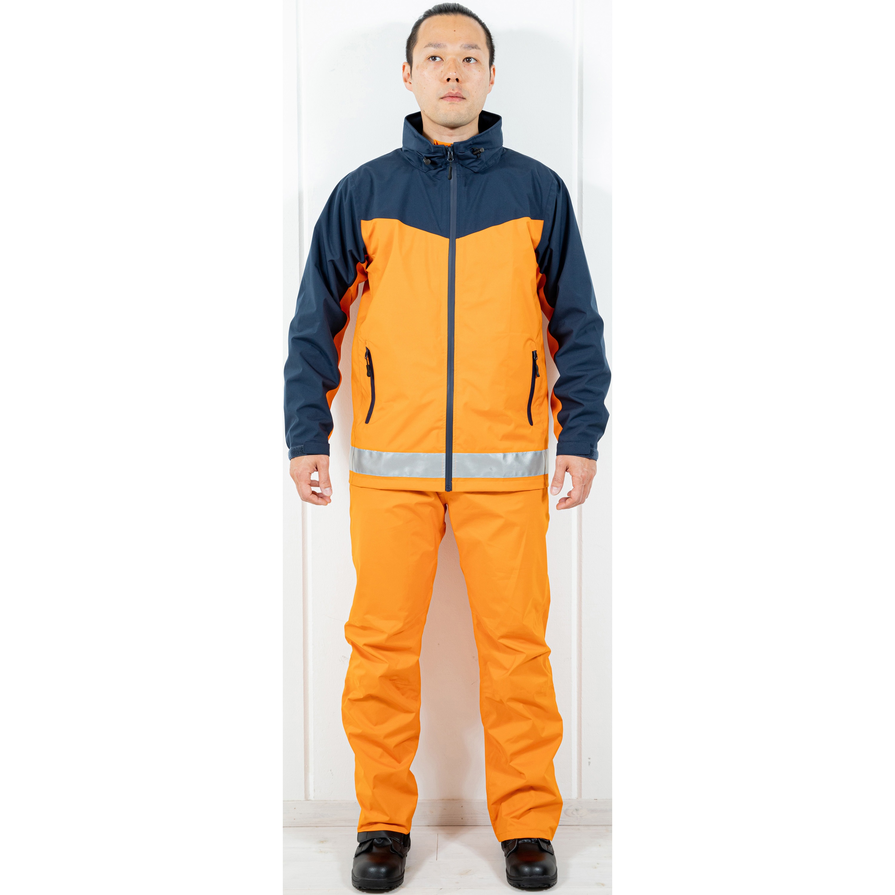 SIZE M セイバーストレッチレインスーツ SV-9900 エヌディエー