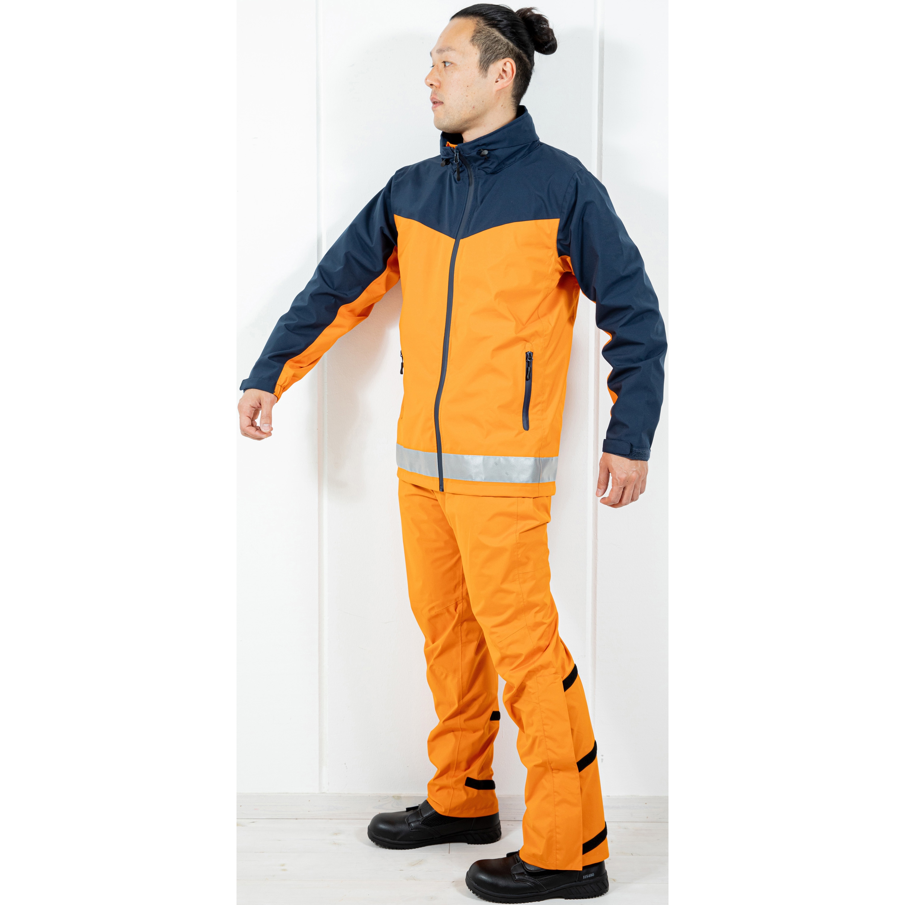 SIZE M セイバーストレッチレインスーツ SV-9900 エヌディエー