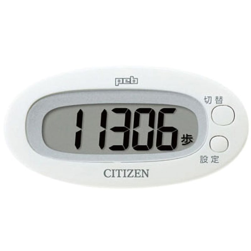 TW310-WH 3D加速度センサー式歩数計 TW310 1台 シチズン