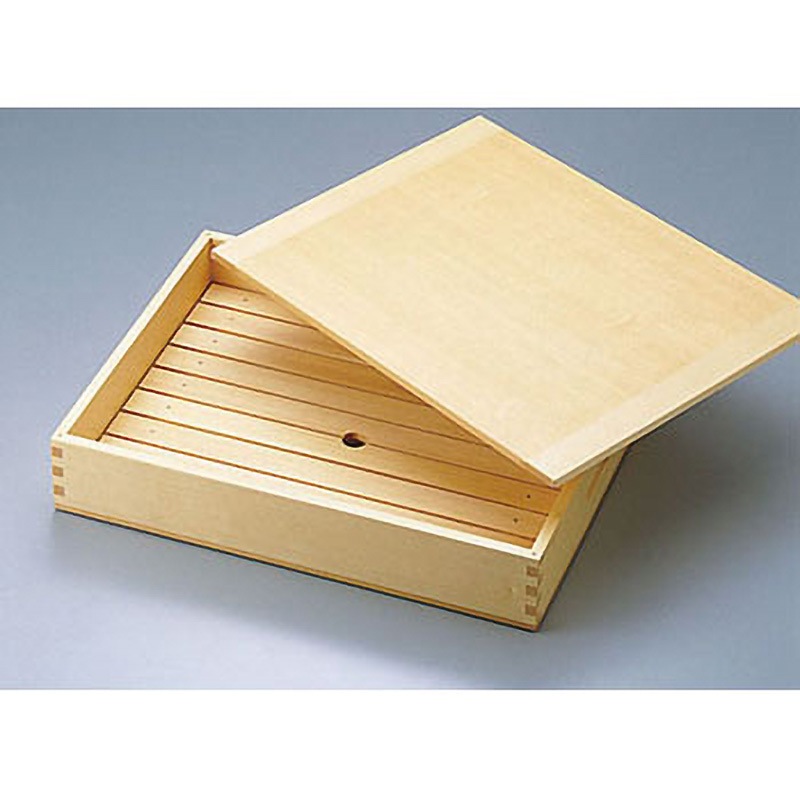 用美 vol.19 ネタ箱傾斜型 目皿・アクリル蓋付 35586 用美 vol.20 ネタ箱傾斜型 目皿・アクリル蓋付 35586 : WADA