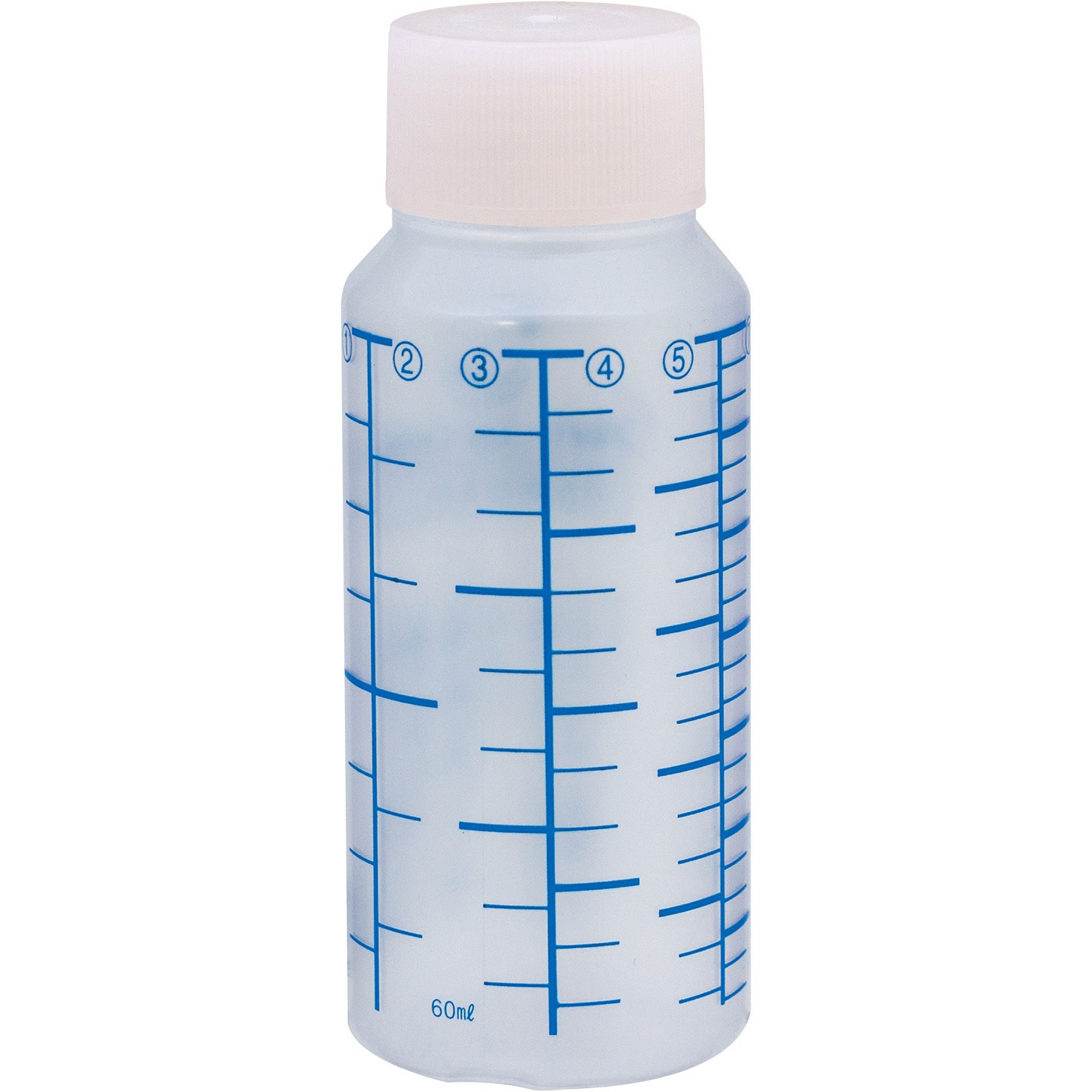 B0170-000WH NK投薬瓶(プリント目盛り) 金鵄製作所 容量60mL   B0170-000WH