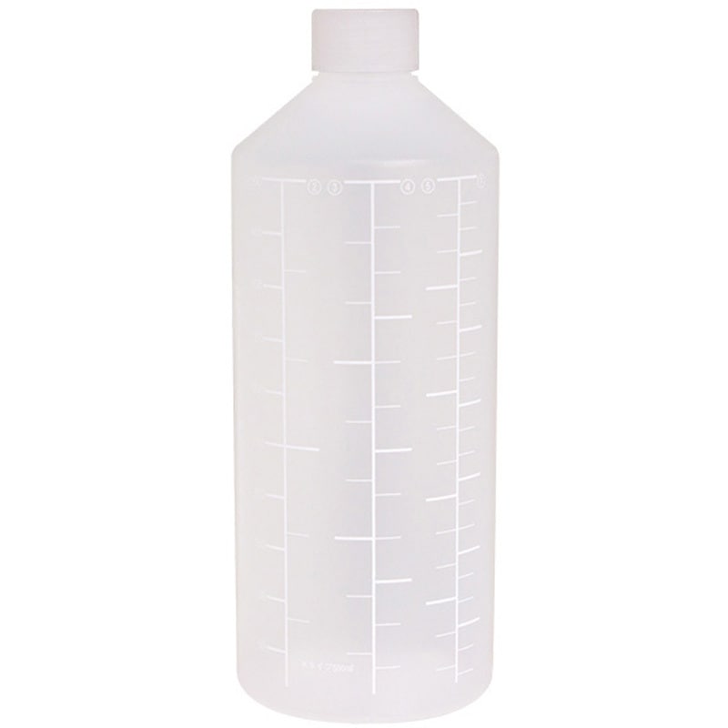 20260-020 K投薬瓶(プリント目盛り) 金鵄製作所 容量500mL   20260-020