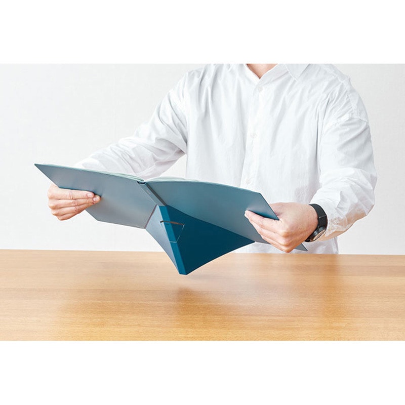 8832アオ ジリッツ クリアーファイル キングジム 不透明PP表紙