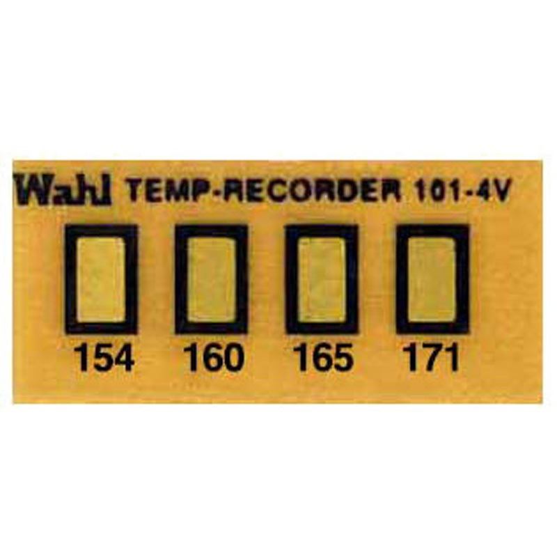 101-4V-154 真空用テンプ・プレート 4点表示 Wahl(ウォール) 154-160 