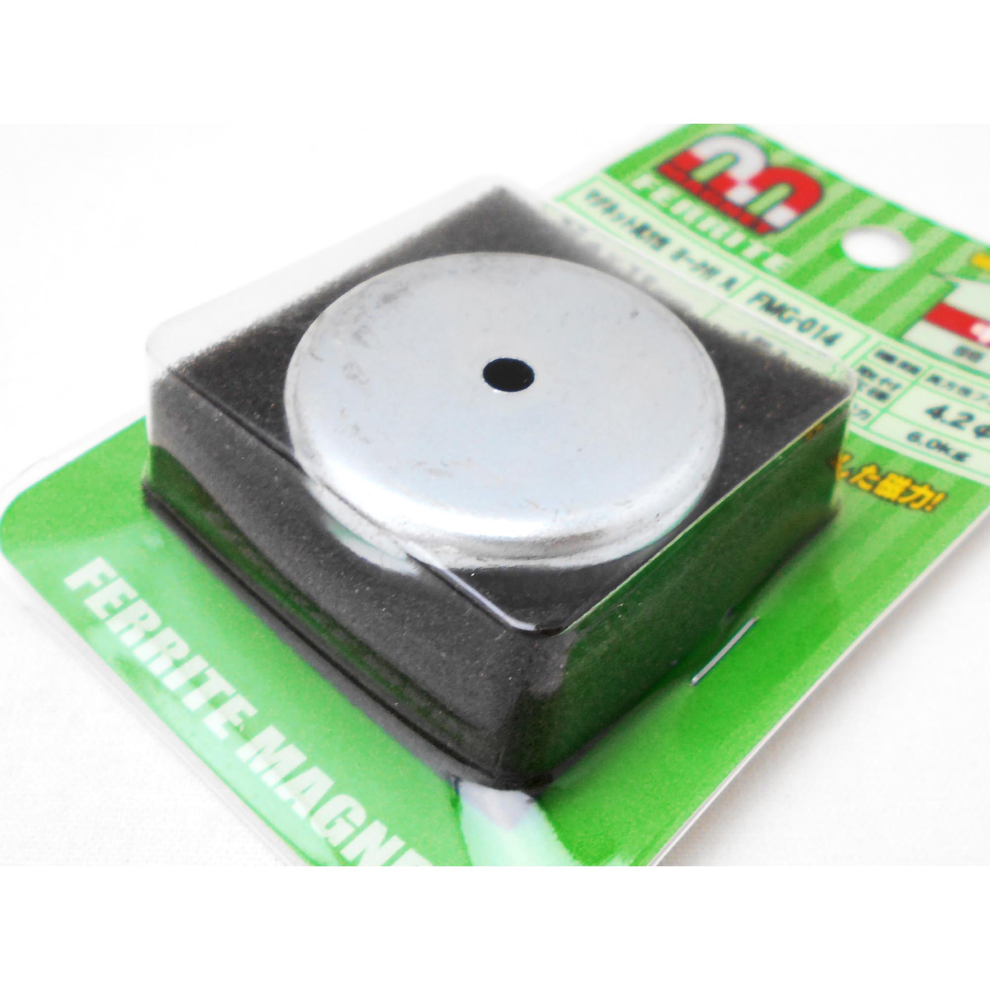 磁石様 FMG-014 マグネット異方性 ヨーク付 丸 1個 WAKI(和気産業) 【通販