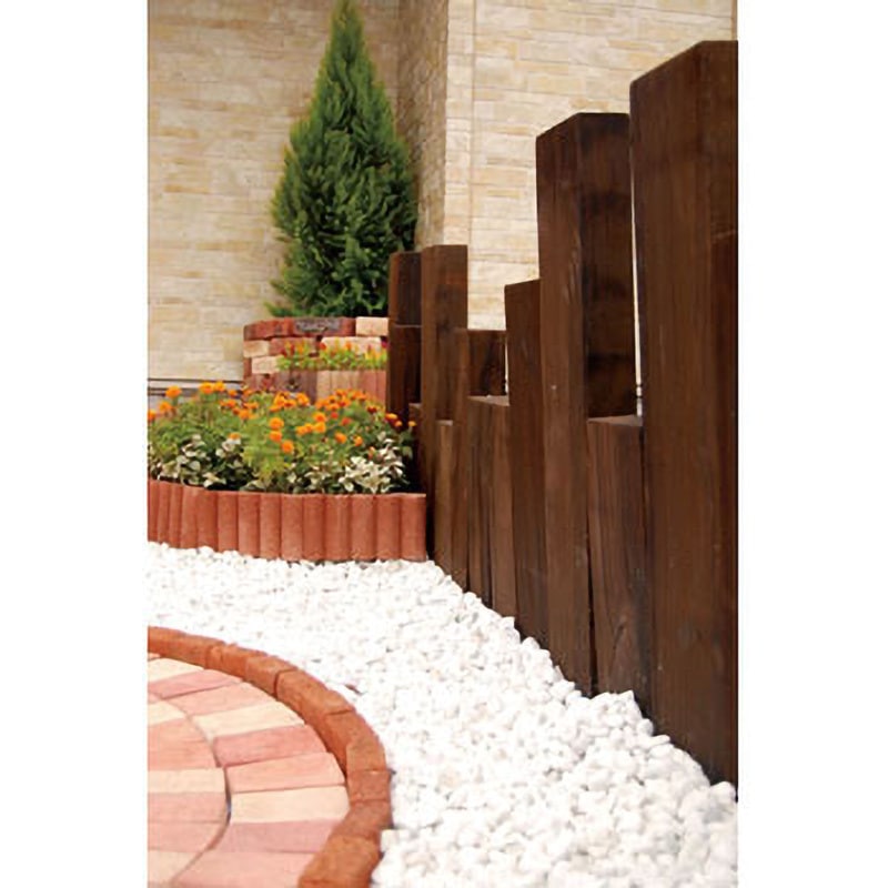 輸入ガーデン枕木 昭光物産 幅400mm奥行200mm高さ80mm 1本