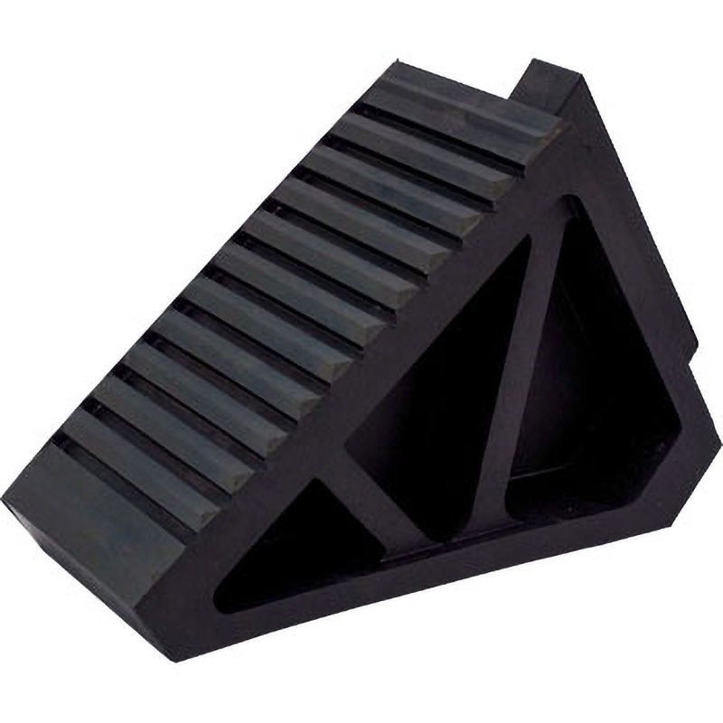 タイヤストッパー 4トン車用 取手付 モノタロウ 幅115mm奥行