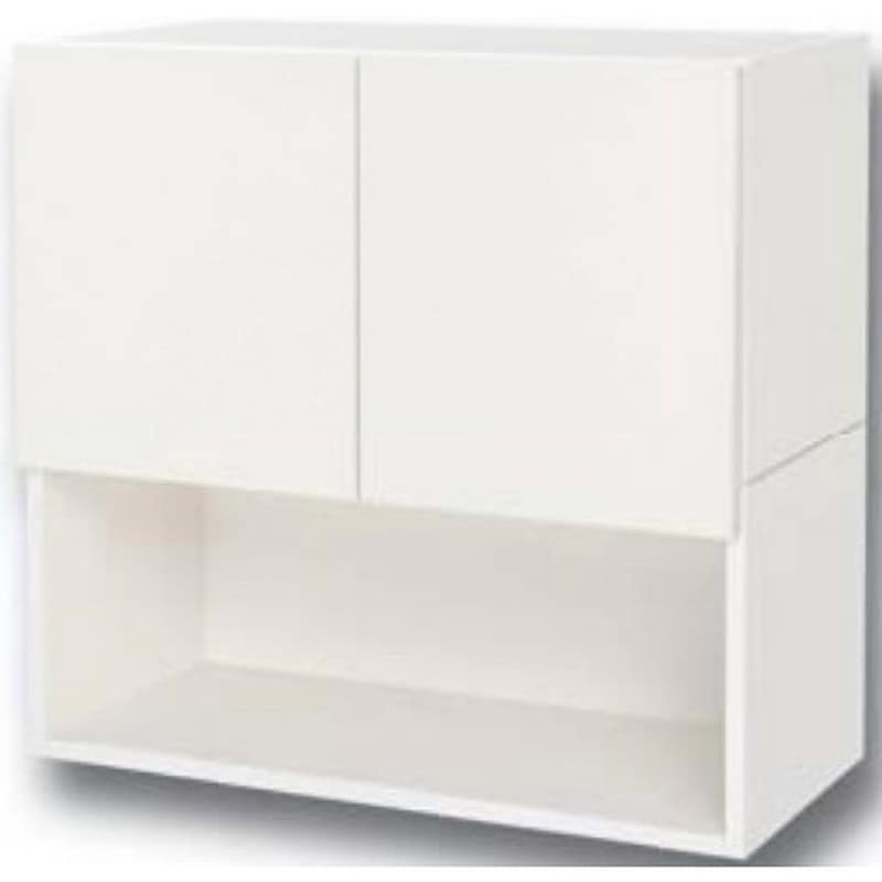 JP51373 トイレ収納ラック(トイレ収納棚)Dタイプ(二段) ホワイト 背