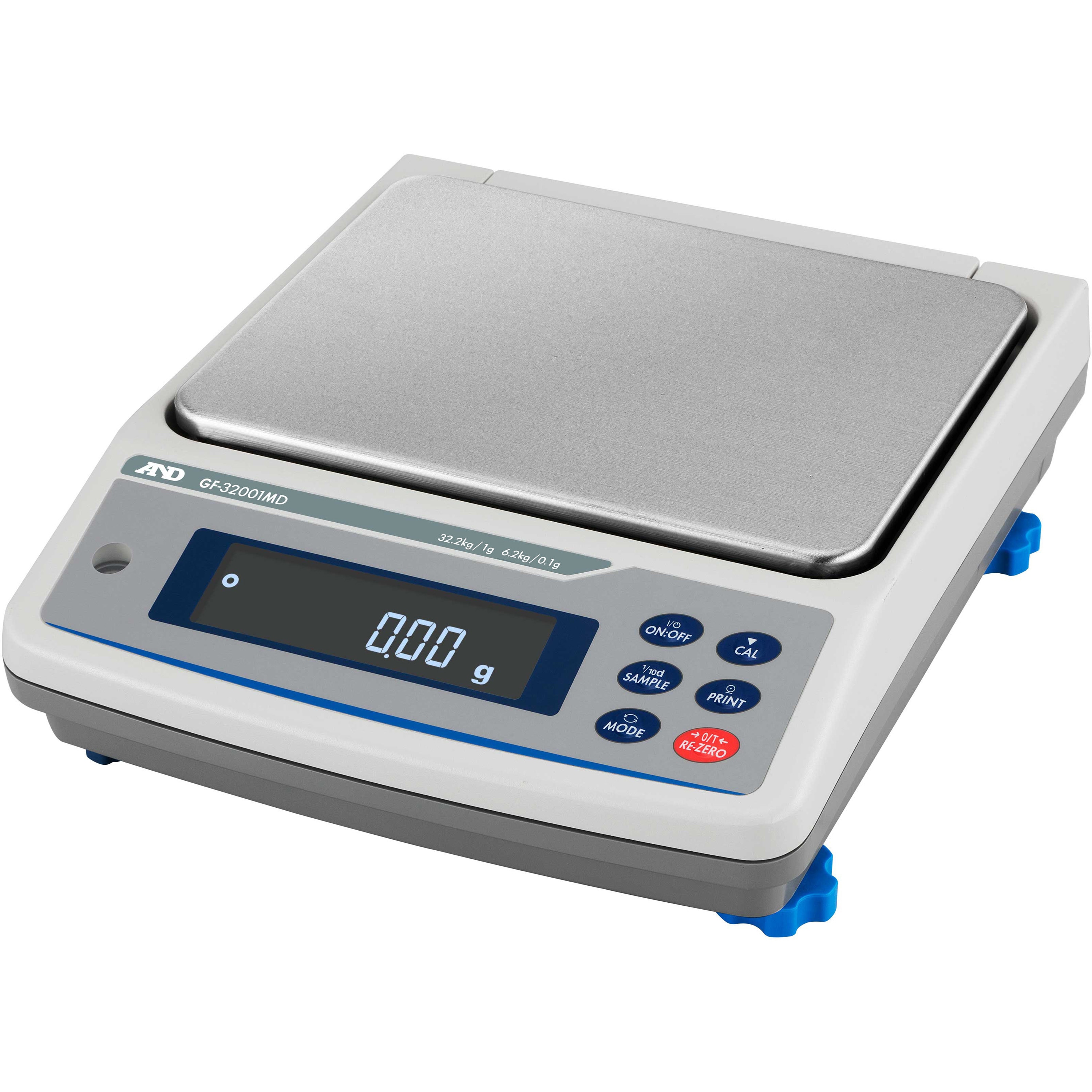 GF32001MD 防塵・防水型中量級天びん GF-Mシリーズ A&D ベーシック型タイプ 電子天秤 最小表示0.1(0～6.2kg)/1(6.2～32.2kg)