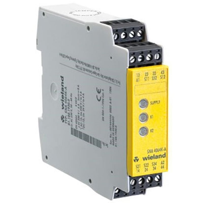 R1．188．1840．0 セーフティリレー 230 V ac チャンネル数2 安全接点3 1個 Wieland 【通販モノタロウ】