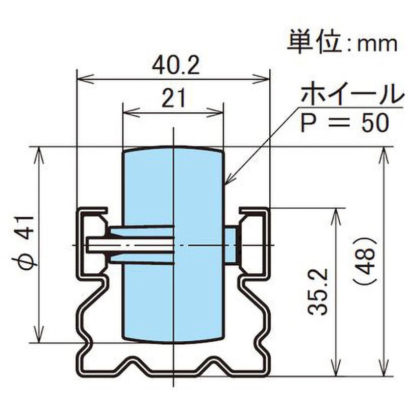PKB3-3000 H50 クリフォームプラコン PKBタイプ 矢崎化工 全長3000mm 1