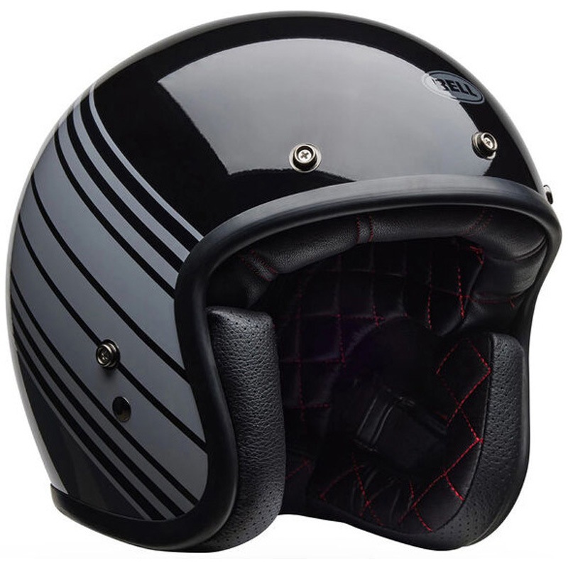 JP7175022 CUSTOM500 EDGE METALLIC BLACK/GRAY 1個 BELL 【通販