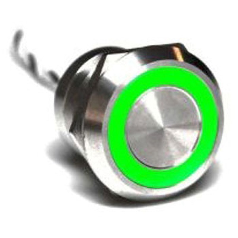 MC25MCSRG タッチスイッチ 静電容量型 モーメンタリ NC IP68 ステンレススチール 1箱 60個入 1箱(60個) BULGIN 【通販モノタロウ】