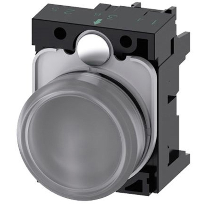 3SU1106-6AA70-1AA0 パイロットランプ 表示灯 LED灯 3SU1106シリーズ プラスチック クリア プラスチック 1個 SIEMENS 【通販モノタロウ】