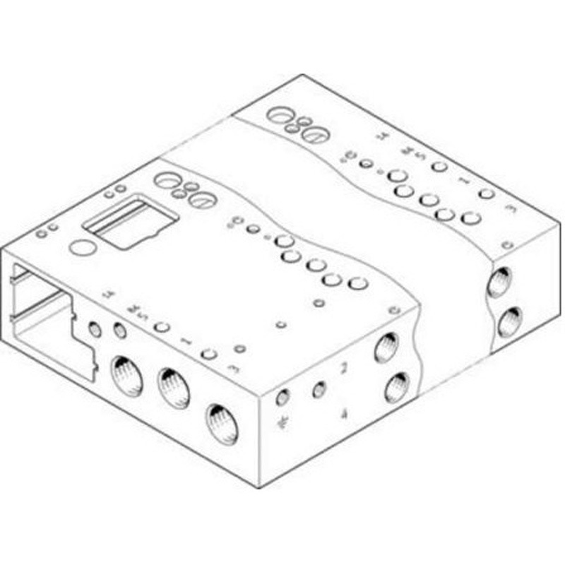 VABM-L1-14W-G14-5-GR マニホールドストリップ VABMシリーズ 1個 Festo 【通販モノタロウ】