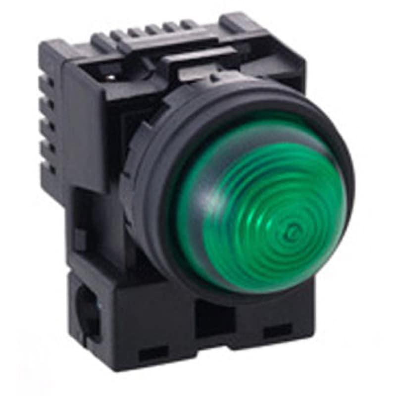 HW1P-2JCM2G 表示灯 22MM IDEC(和泉電気) 光源LED 丸 発光色:緑 AC200