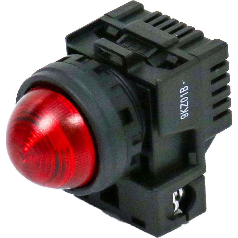 HW1P-2JCM2R 表示灯 22MM IDEC(和泉電気) 光源LED 丸 発光色:赤 AC200