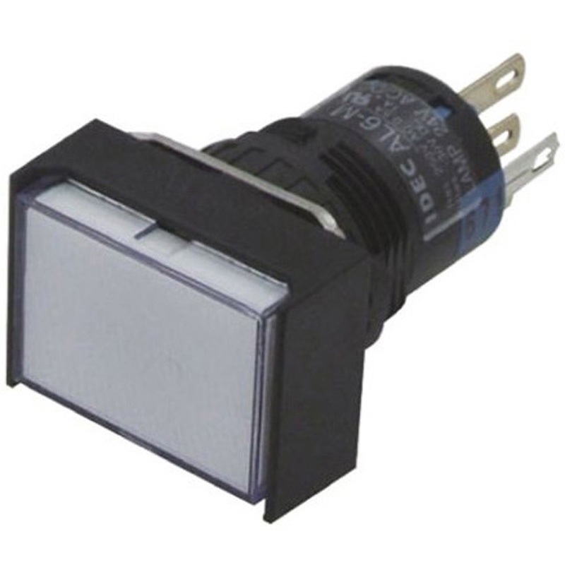 AL6H-M14P-W 押しボタンスイッチ モーメンタリ パネルマウント 単極双投 SPDT 1個 IDEC(和泉電気) 【通販モノタロウ】
