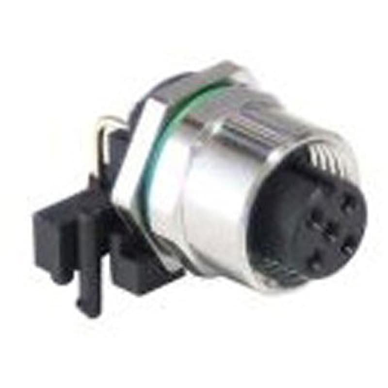 PXMBNI12RAF04APCM12 丸型コネクタ 4極 M12 パネルマウント 1個 BULGIN 【通販モノタロウ】