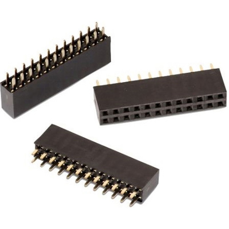 61302621821 基板接続用ピンヘッダ 26極 2.54mm 2列 1セット 120個入 1セット(120個) WURTH ELEKTRONIK 【通販モノタロウ】