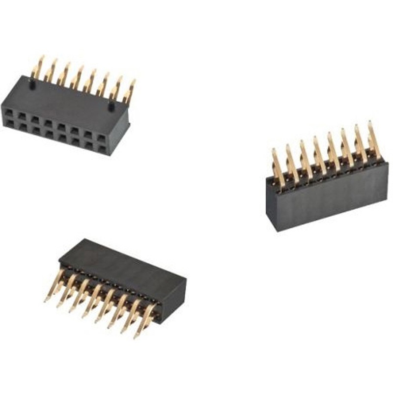 610124249221 基板接続用ピンヘッダ 24極 2.54mm 2列 1セット 500個入 1セット(500個) WURTH ELEKTRONIK 【通販モノタロウ】
