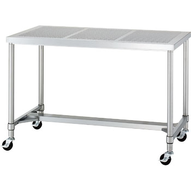 マルゼン ステンレス作業台 キャスター付 900×600×800 1080