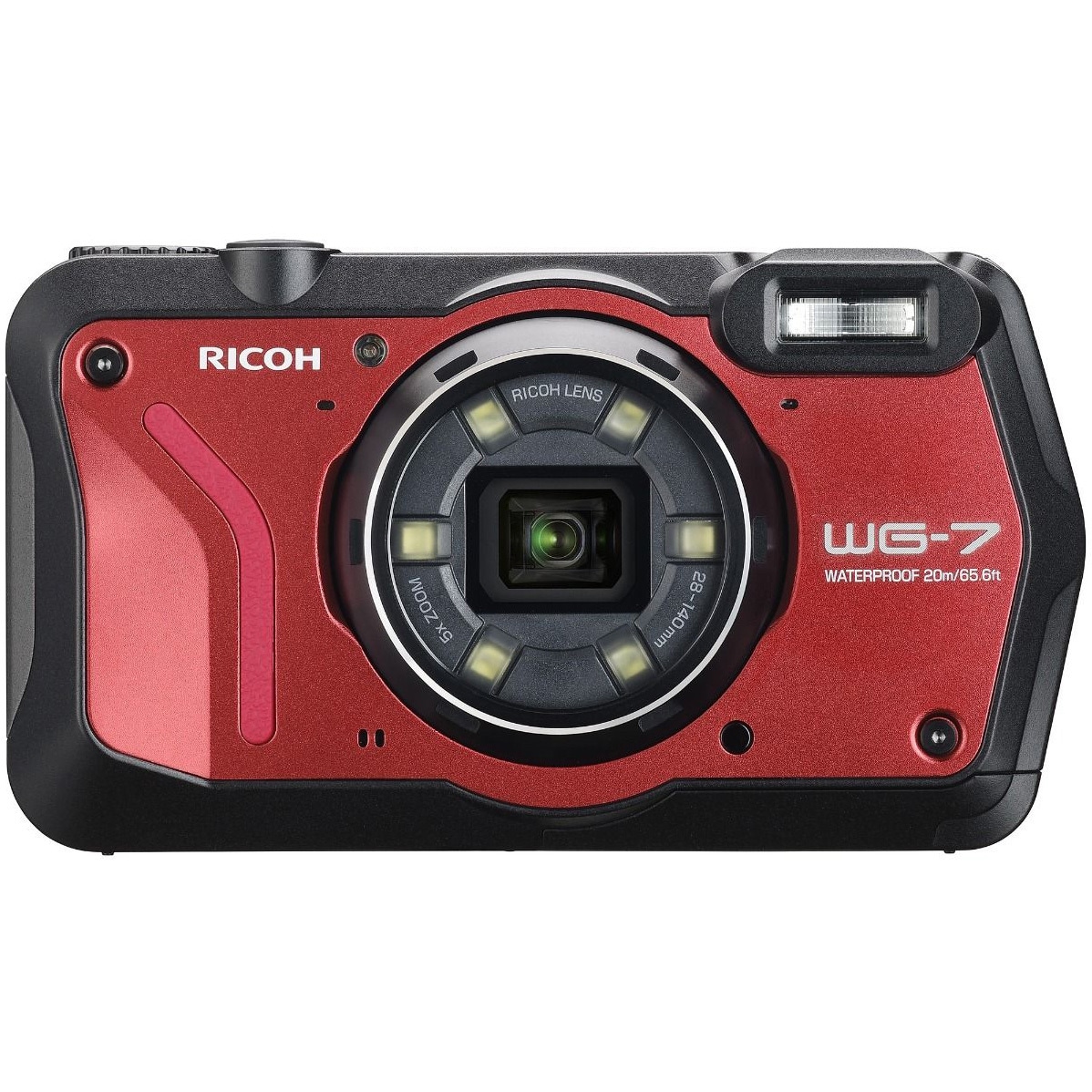 WG-7 RD 防水防塵デジタルカメラ WG-7 1個 リコー(RICOH) 【通販 