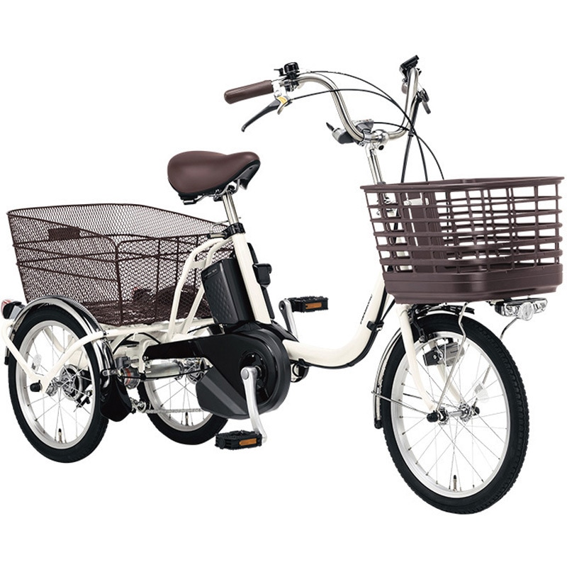 BE-FU833-G ビビライフ 前18型/後16型 電動アシスト三輪自転車 2026