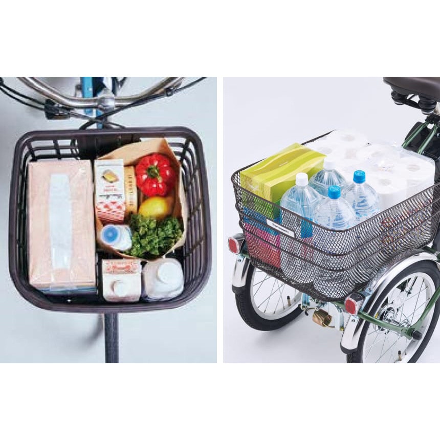 BE-FU833-G ビビライフ 前18型/後16型 電動アシスト三輪自転車 2026