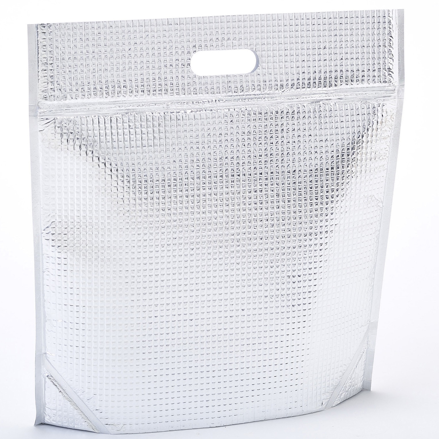 チャック付保冷・保温袋 ミナクールパック R ジップ付平袋M 100枚入 (2-8691-02) チャック付保冷・保温袋 ミナクールパック R ジップ付平袋M 100枚