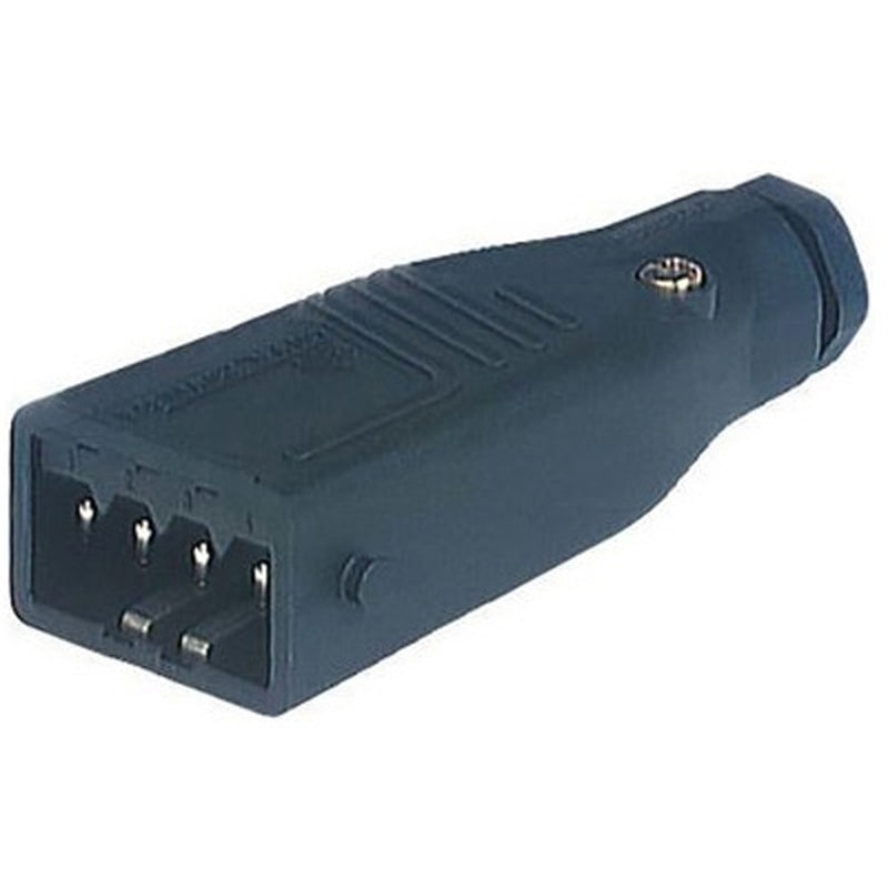 934442200 STAS 4 N V0 sw 電源コネクタ 産業用コネクタ STシリーズ ケーブルマウント プラグ 黒 1袋 100個入 1袋(100個) Lumberg Automation 【通販モノタロウ】