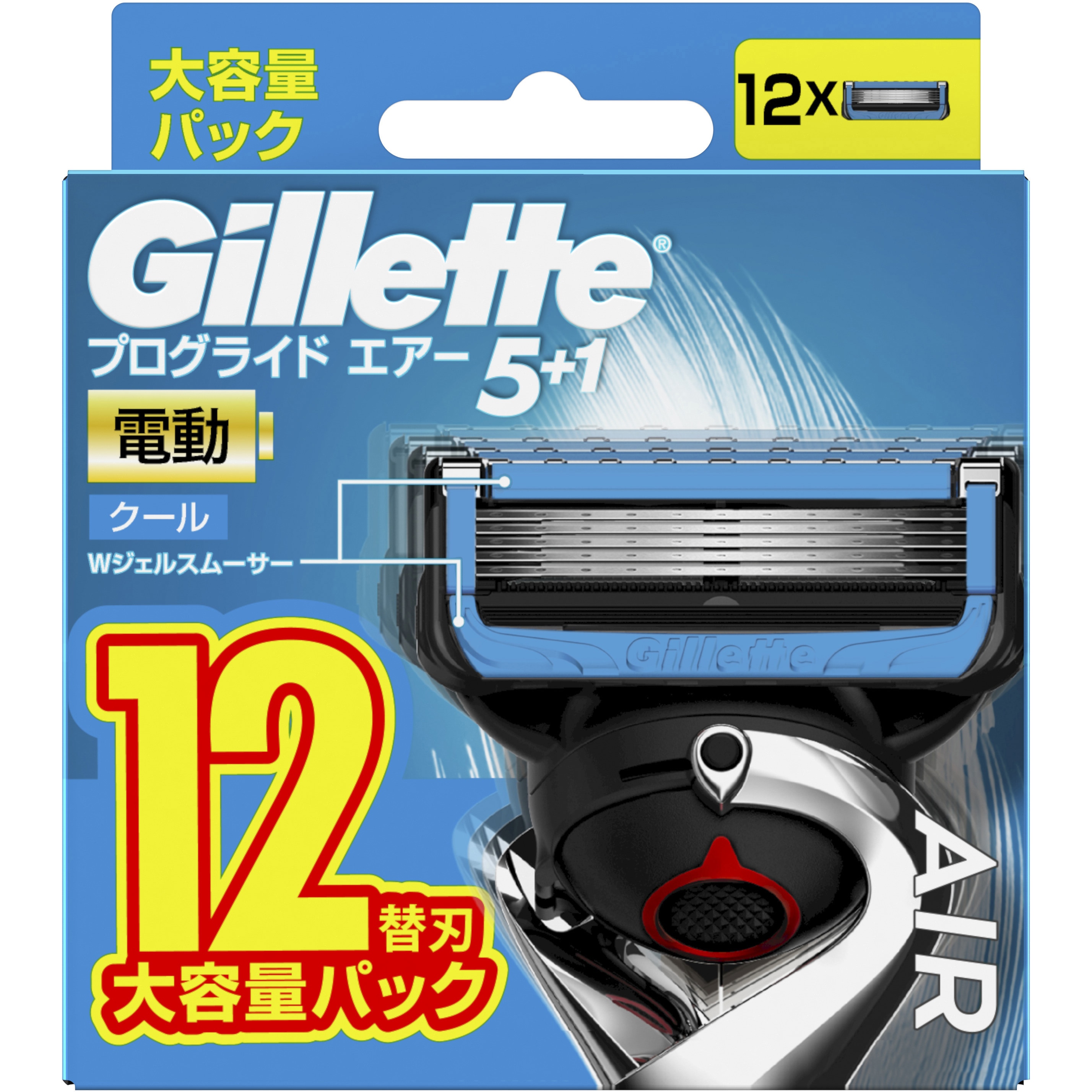 プログライドエアー電動替刃12B Gillette(ジレット) 刃数5P - 【通販
