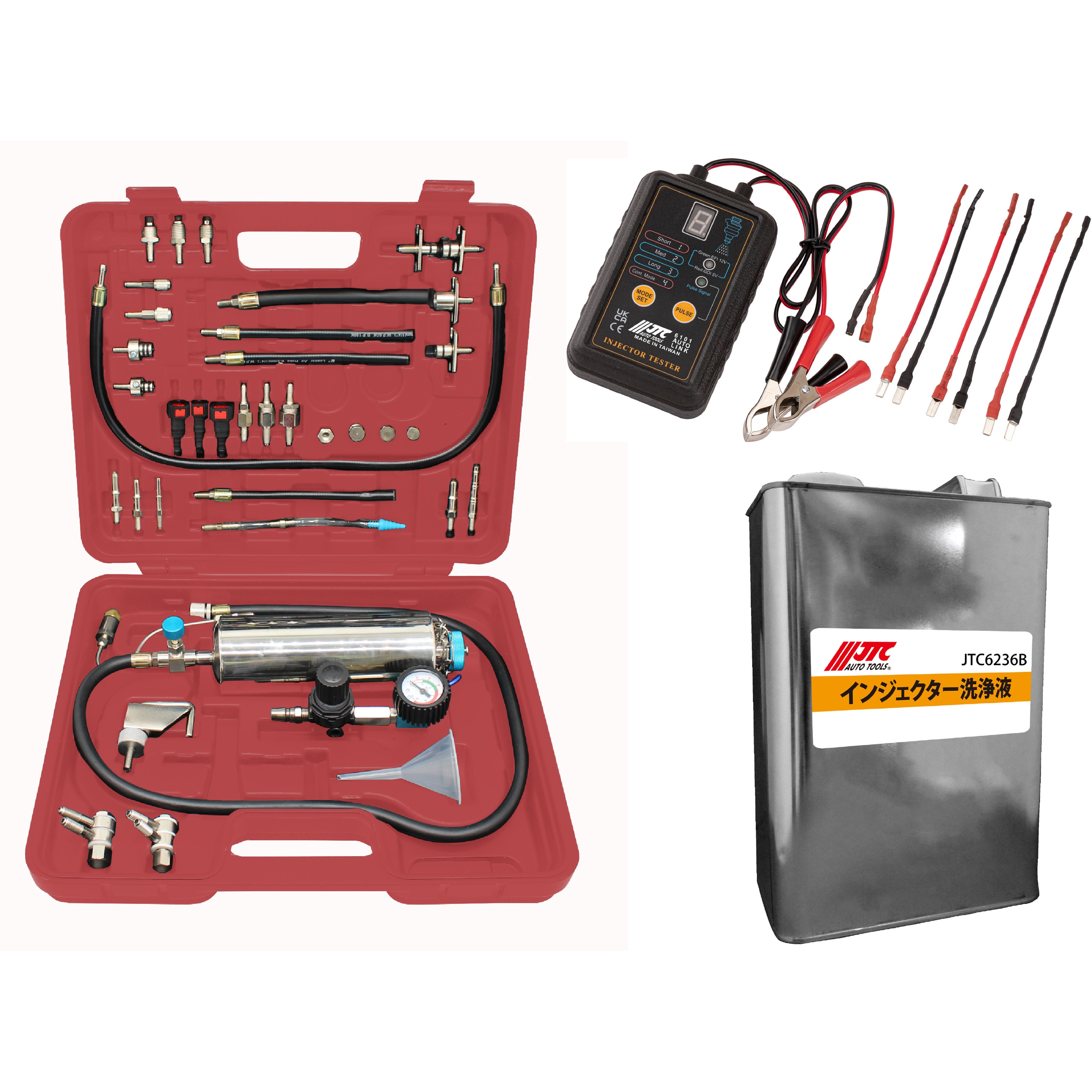 ブースター・導入液 jonathan JTC6236SET インジェクターテスターフルセット JTC 1個 JTC6236SET