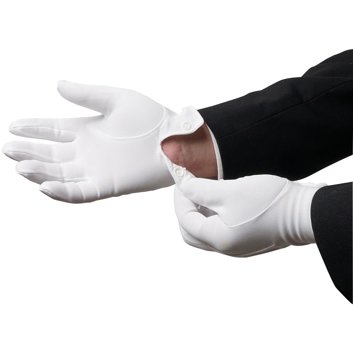 AG616 礼装用手袋 ホック付き 東レ ナイロン ACE GLOVE(エースグローブ