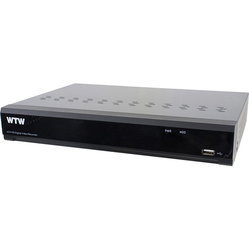 WTW-DA344G-4TB WTW塚本無線 防犯カメラ用DVR 500万画素AHD