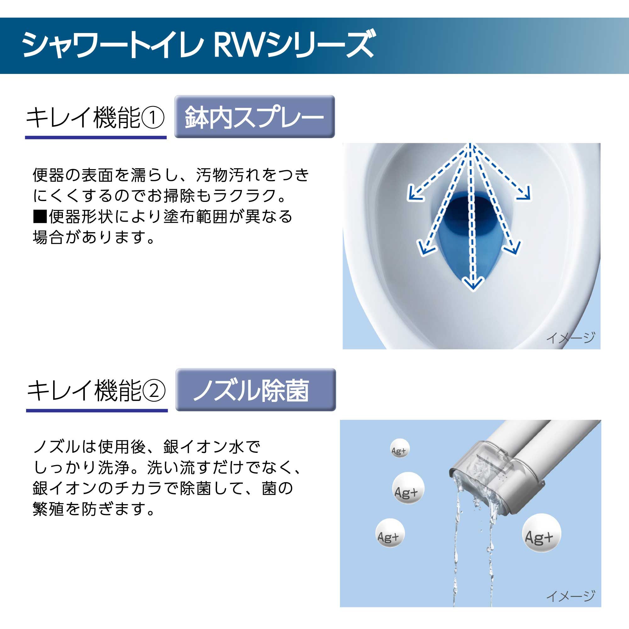 シャワートイレ RWシリーズ