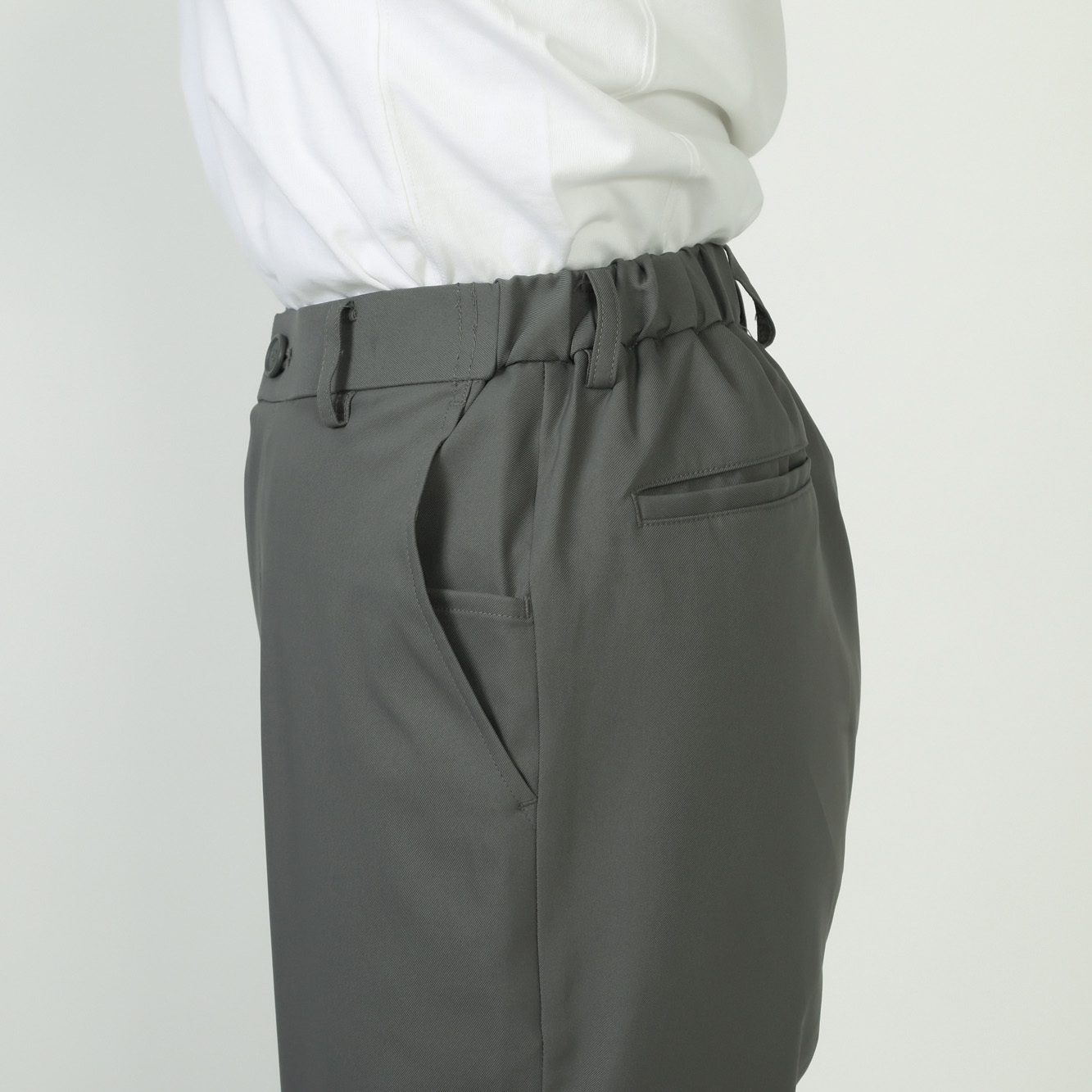 男女兼用センタープレスパンツ 脇ゴム仕様 /5Lサイズ セブン