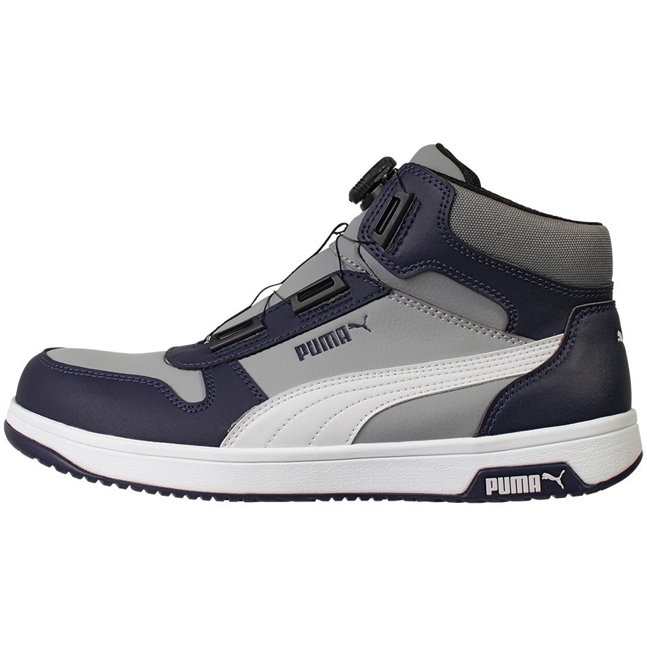 安全靴 PUMA プーマ FRONTCOURT DISC MID63.221.0 63.221.0 FRONTCOURT DISC MID PUMA SAFETY(プーマセーフティ) グレー