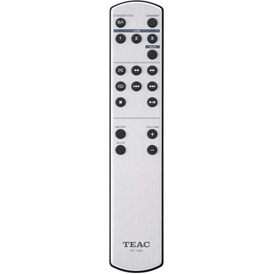 TEAC RC-1332 リモコン TEAC RC-1332 リモコン TEAC プリメインアンプ XLRバランス入力搭載
