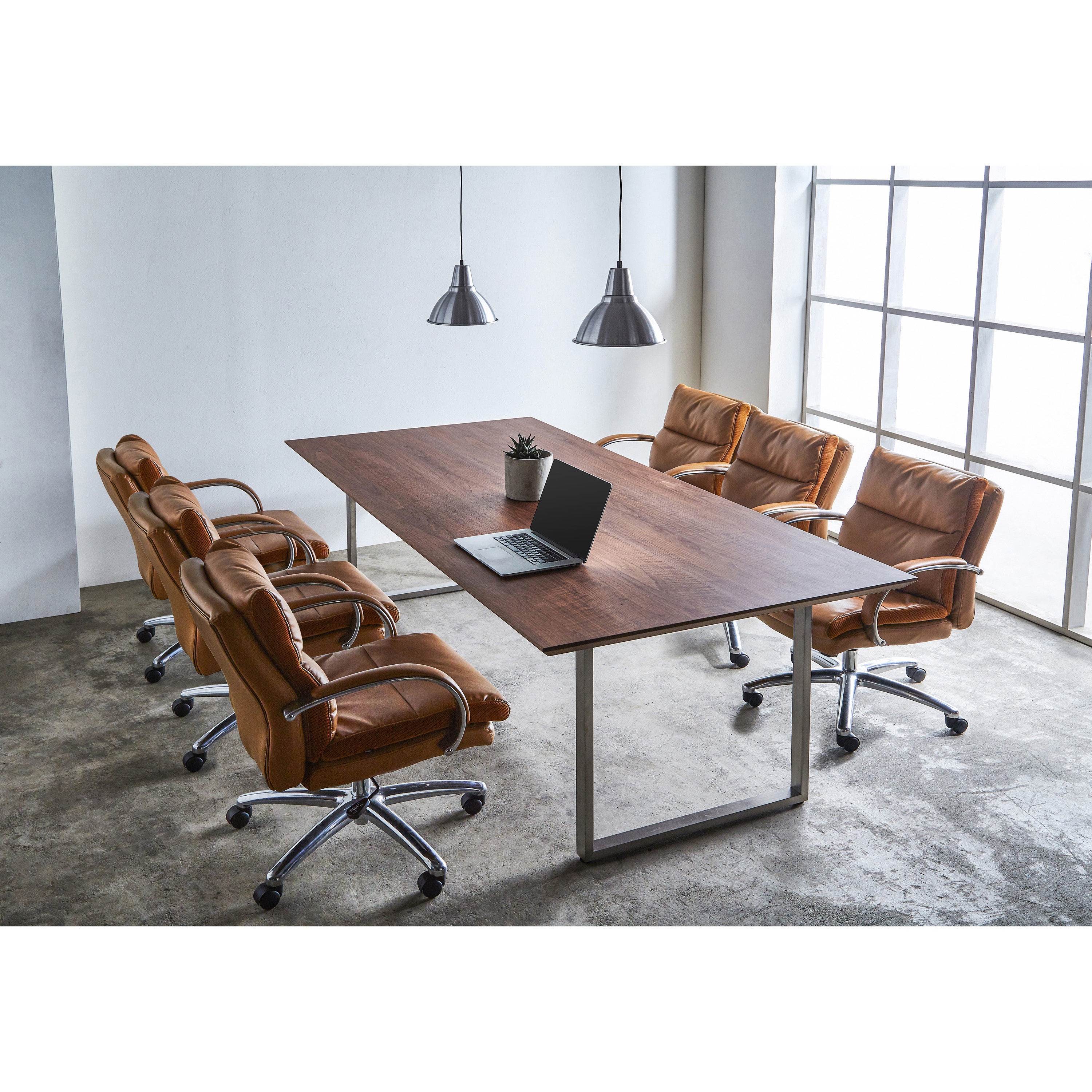 マページ 209105 レザーポケットコイルチェア キャスター ロータイプ 1脚 関家具