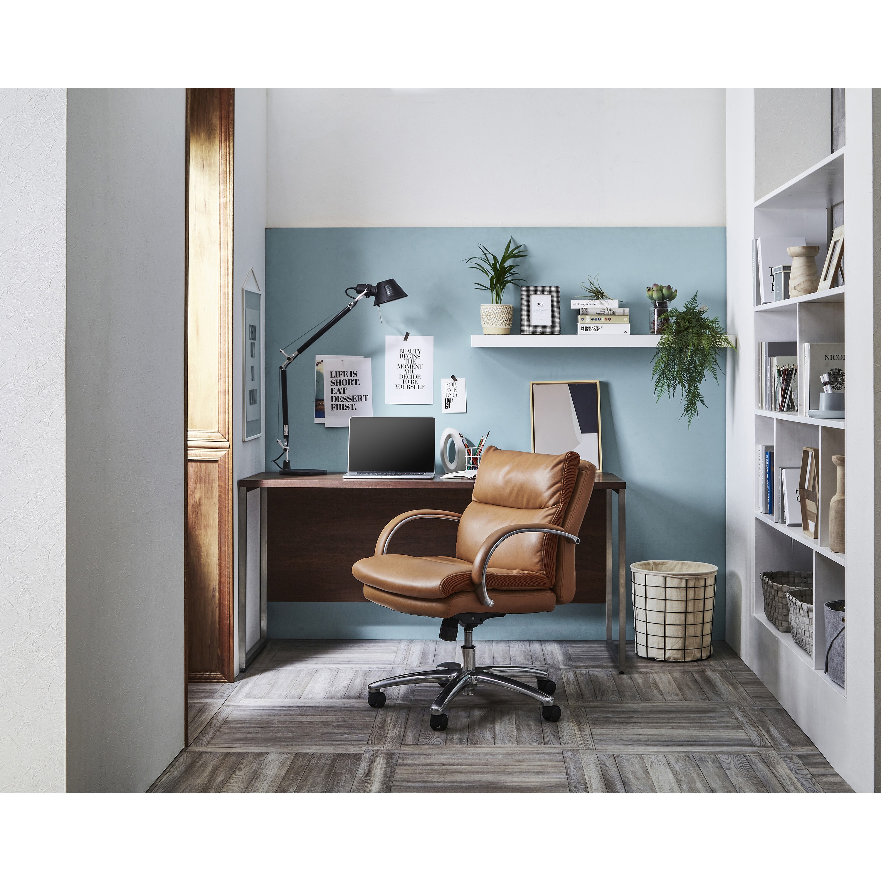 209105 レザーポケットコイルチェア キャスター ロータイプ 1脚 関家具