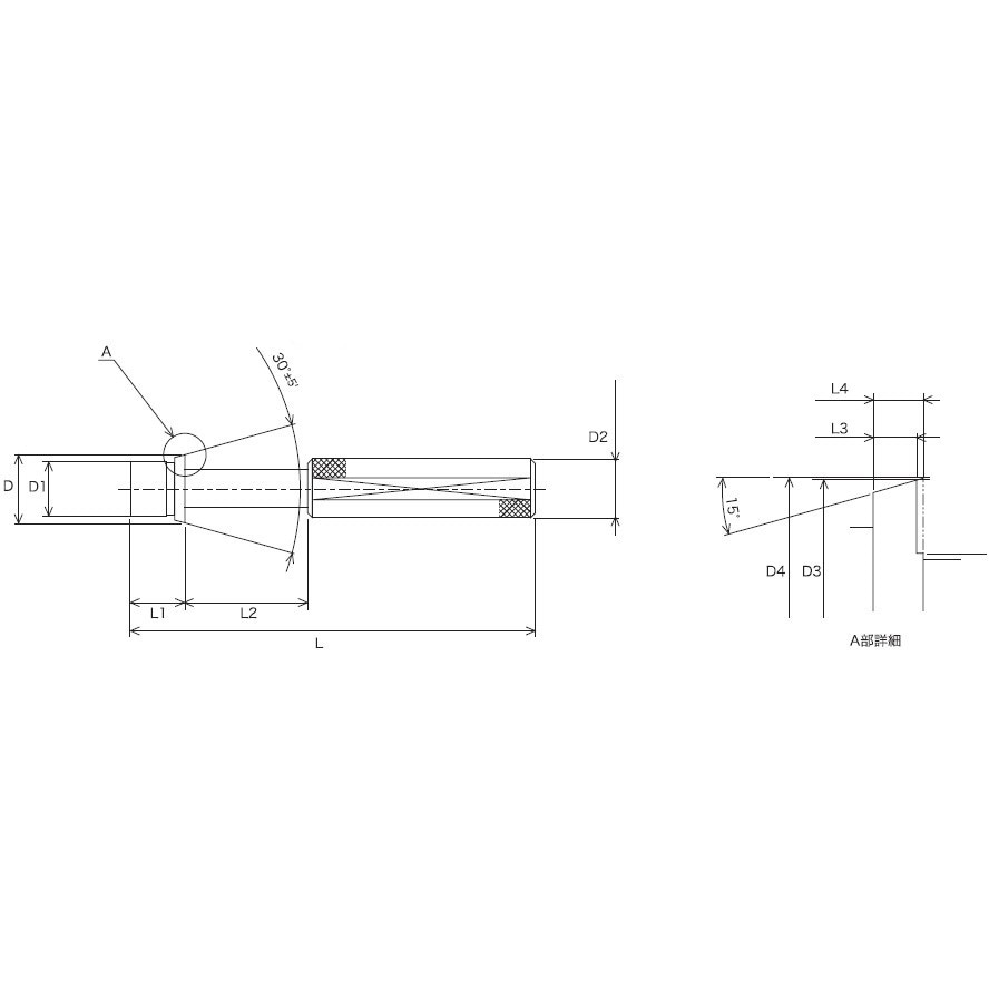 MSSC-GAG PF1/4 シート面用検査ゲージ MSSC-GAG 1本 THECUT 【通販