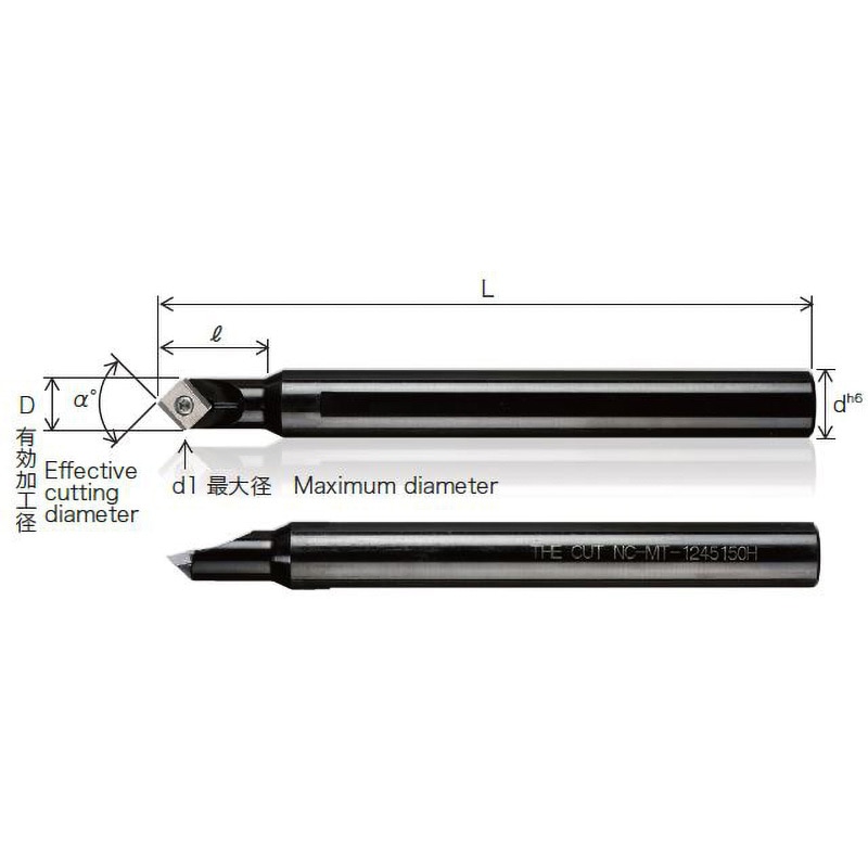 NC-MT1245150H-AL(MK10)サービスセット スーパー面取り丸 旋盤用ZERO 1