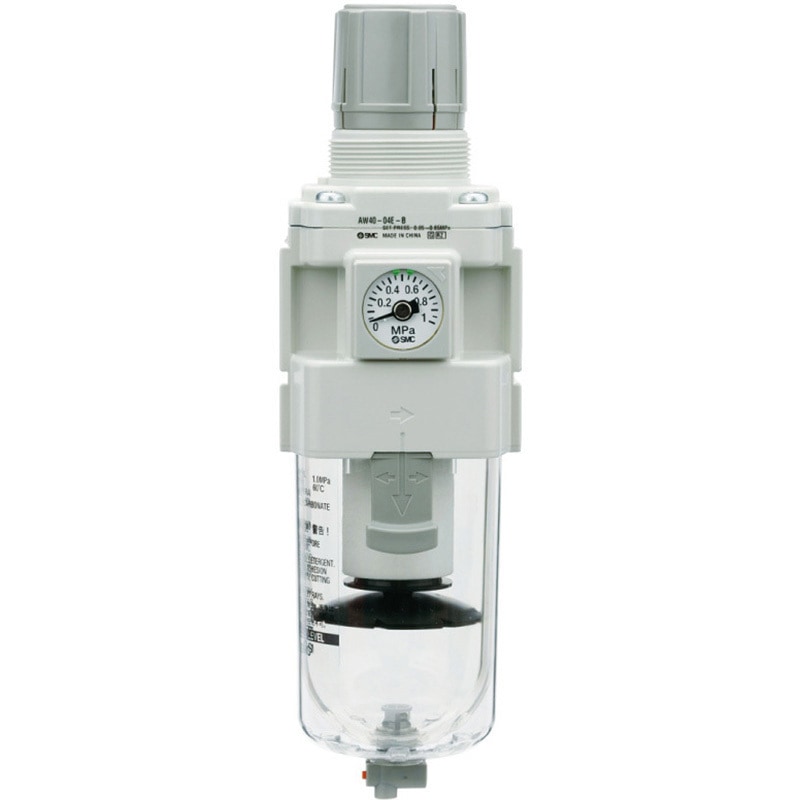 10-AW20-02GH-JR-B 10-AW-B - フィルタレギュレータ: クリーンシリーズ SMC ねじの種類Rc 管接続口径1/4