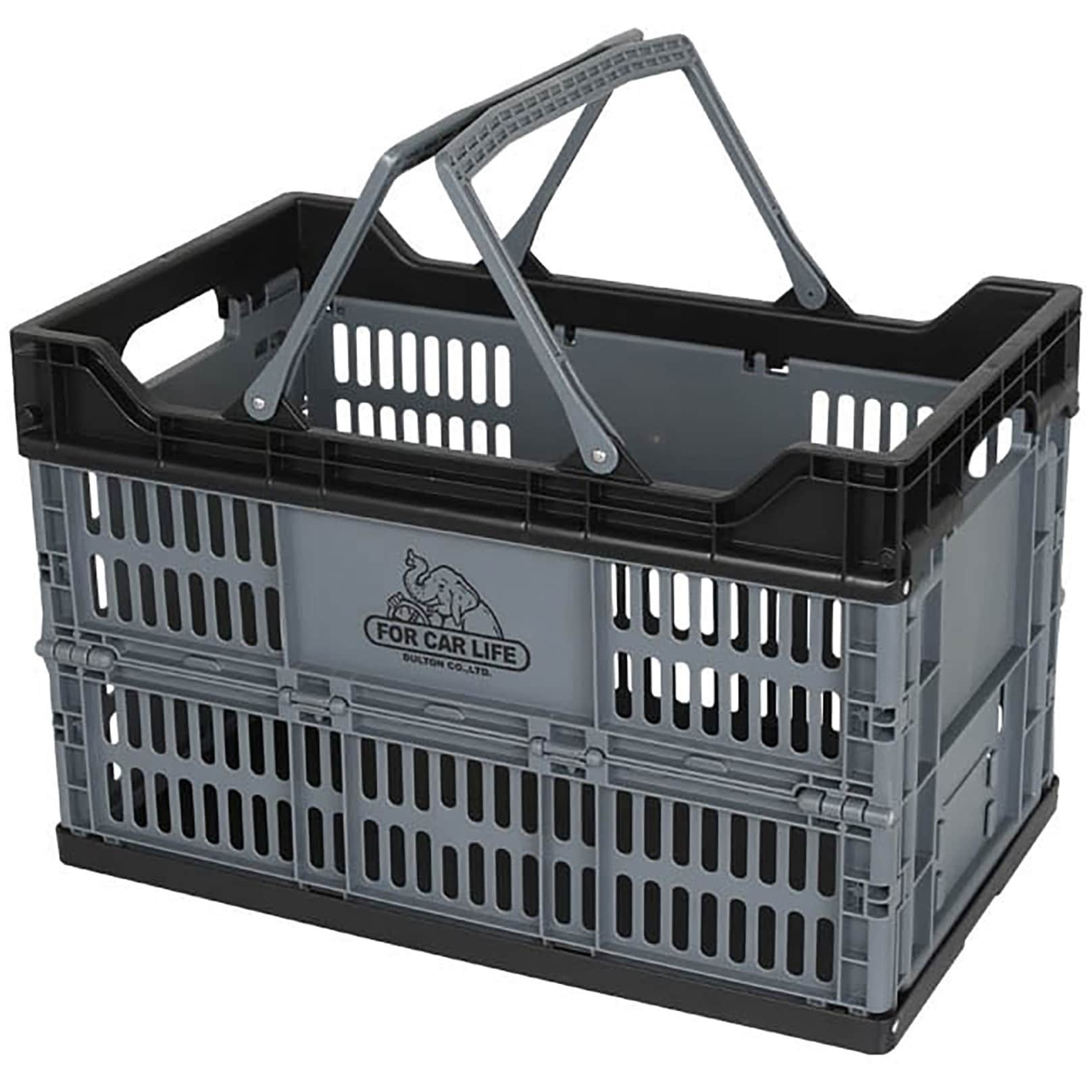 V22-0505GY FOLDING SHOPPING BASKET (フォールディングショッピングバスケット) ダルトン グレー色  V22-0505GY - 【通販モノタロウ】