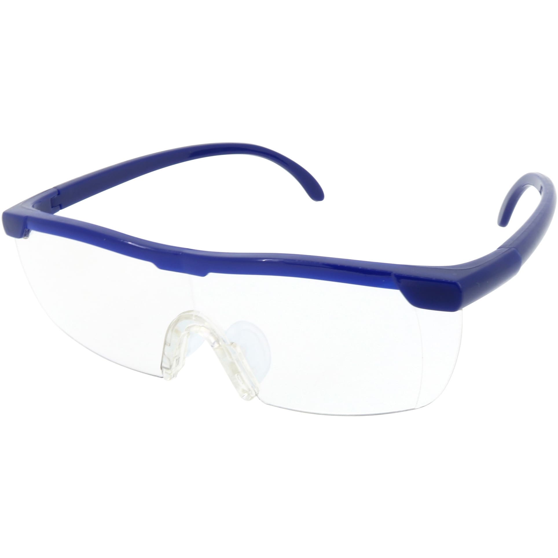 10499 メガネ型拡大ルーペ トレードワン 1.6倍 ネイビー色 - 【通販